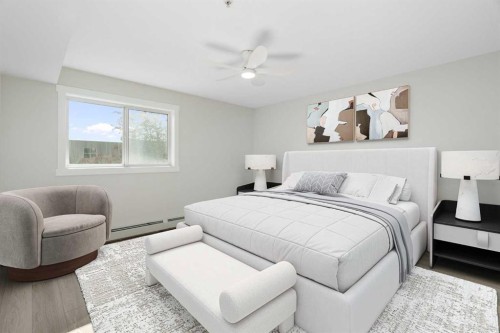 1204-4975 130 Avenue Se, Calgary, AB - Indoor Photo Showing Bedroom