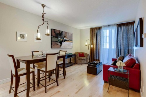 206-817 15 Avenue Sw, Calgary, AB - Indoor Photo Showing Dining Room
