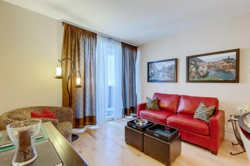 206-817 15 Avenue Sw, Calgary, AB - Indoor Photo Showing Living Room