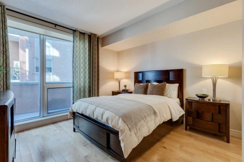 206-817 15 Avenue Sw, Calgary, AB - Indoor Photo Showing Bedroom