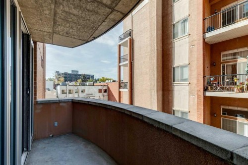 206-817 15 Avenue Sw, Calgary, AB - Outdoor With Balcony With Exterior