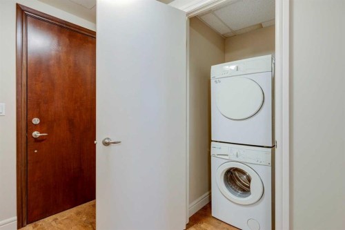 206-817 15 Avenue Sw, Calgary, AB - Indoor Photo Showing Laundry Room