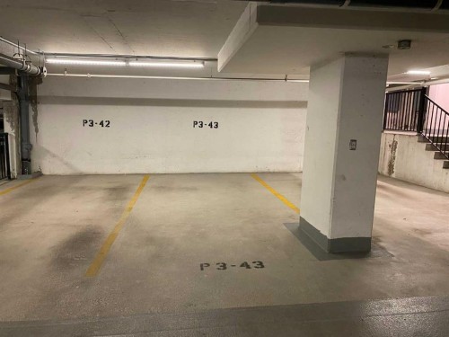 206-817 15 Avenue Sw, Calgary, AB - Indoor Photo Showing Garage