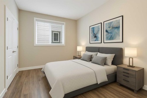 33 Silverado Crest Bay Sw, Calgary, AB - Indoor Photo Showing Bedroom