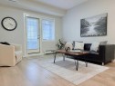 310-20 Mahogany Mews Se, Calgary, AB  - Indoor Photo Showing Living Room 