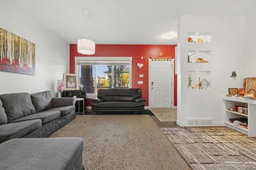 37 Skyview Ranch Manor Ne, Calgary, AB - Indoor Photo Showing Living Room