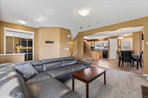 180 Copperfield Rise Se, Calgary, AB - Indoor Photo Showing Living Room