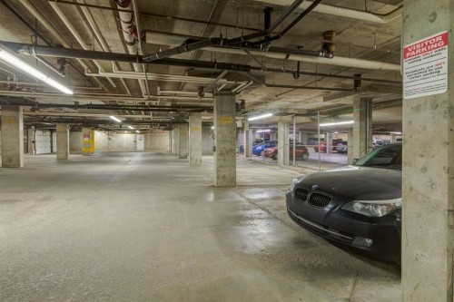 216-2233 34 Avenue Sw, Calgary, AB - Indoor Photo Showing Garage