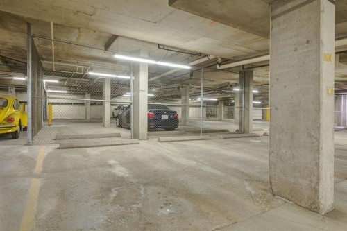 216-2233 34 Avenue Sw, Calgary, AB - Indoor Photo Showing Garage