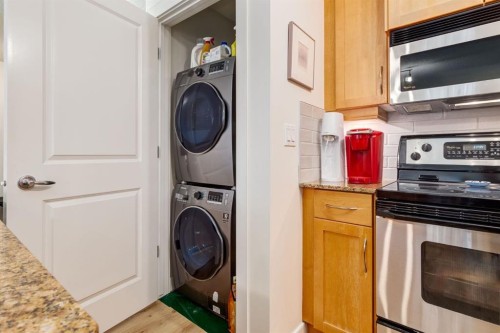 216-2233 34 Avenue Sw, Calgary, AB - Indoor Photo Showing Laundry Room