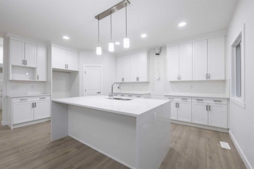 145 Sunstone Way, Balzac, AB - Indoor Photo Showing Kitchen