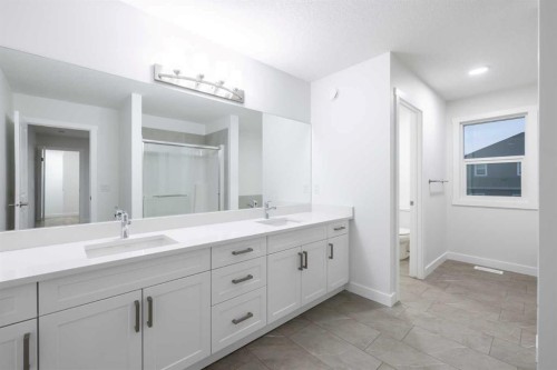 145 Sunstone Way, Balzac, AB - Indoor Photo Showing Bathroom