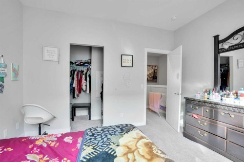 318 Redstone Crescent Ne, Calgary, AB - Indoor Photo Showing Bedroom