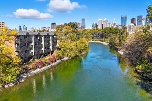 206-104 24 Avenue Sw, Calgary, AB - Outdoor With Body Of Water With View