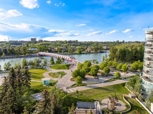 7-821 3 Avenue Sw, Calgary, AB - Outdoor With Body Of Water With View
