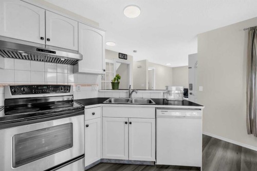 4 Saddlecreek Terrace Ne, Calgary, AB - Indoor Photo Showing Kitchen With Double Sink