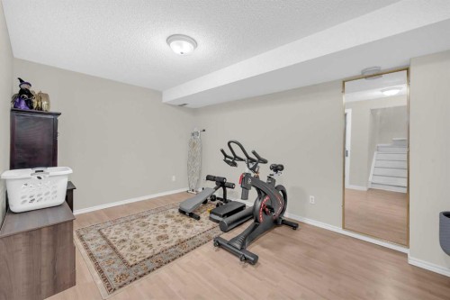 4 Saddlecreek Terrace Ne, Calgary, AB - Indoor Photo Showing Gym Room