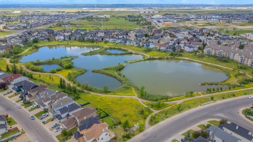 4 Saddlecreek Terrace Ne, Calgary, AB - Outdoor With Body Of Water With View