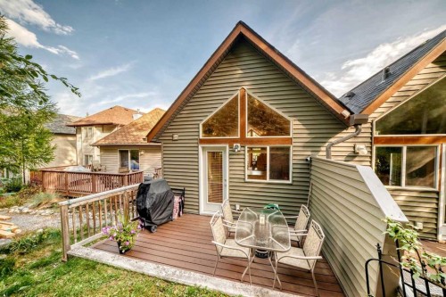 12-903 Wilson Way, Canmore, AB - Outdoor With Deck Patio Veranda