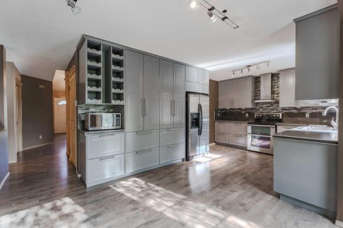 135 Canterbury Court Sw, Calgary, AB - Indoor Photo Showing Kitchen