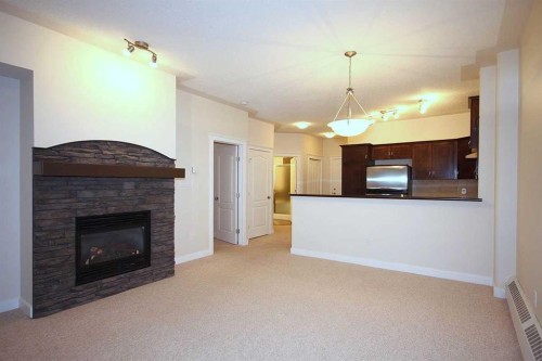 518-30 Discovery Ridge Close Sw, Calgary, AB - Indoor With Fireplace