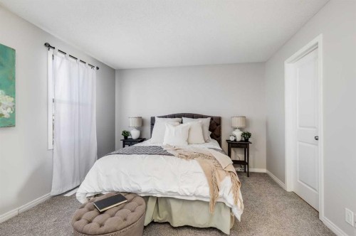 292 Falton Drive Ne, Calgary, AB - Indoor Photo Showing Bedroom
