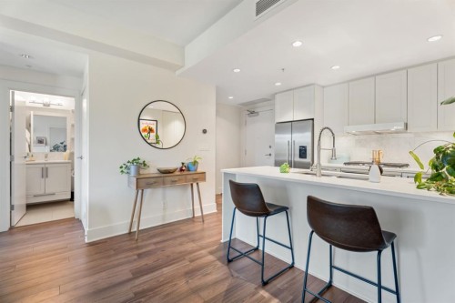 315-46 9 Street Ne, Calgary, AB - Indoor Photo Showing Kitchen With Upgraded Kitchen