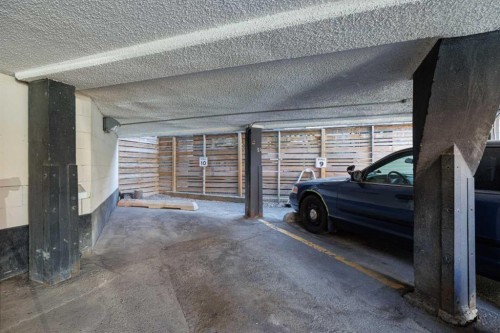 10-1715 13 Street Sw, Calgary, AB - Indoor Photo Showing Garage