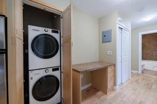 10-1715 13 Street Sw, Calgary, AB - Indoor Photo Showing Laundry Room