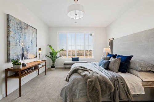 86 Cimarron Estates Drive, Okotoks, AB - Indoor Photo Showing Bedroom