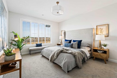 86 Cimarron Estates Drive, Okotoks, AB - Indoor Photo Showing Bedroom
