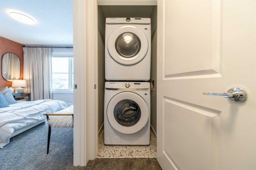 903-60 Howse Lane Ne, Calgary, AB - Indoor Photo Showing Laundry Room