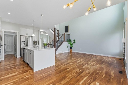 240 Nolanhurst Crescent Nw, Calgary, AB - Indoor Photo Showing Kitchen With Upgraded Kitchen