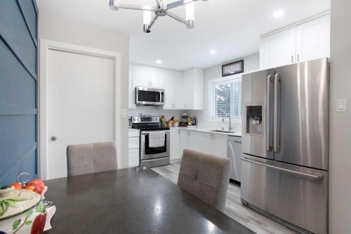119 Maranda Close Ne, Calgary, AB - Indoor Photo Showing Kitchen With Stainless Steel Kitchen