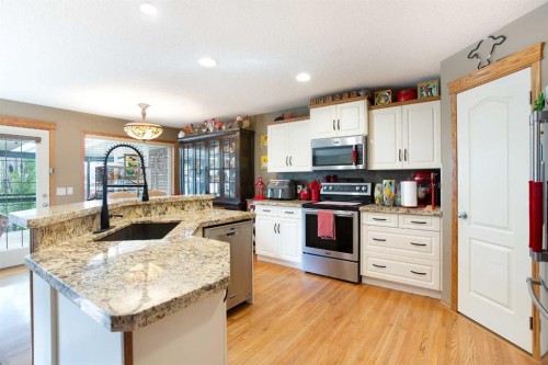 196 Brightondale Close Se, Calgary, AB - Indoor Photo Showing Kitchen With Upgraded Kitchen