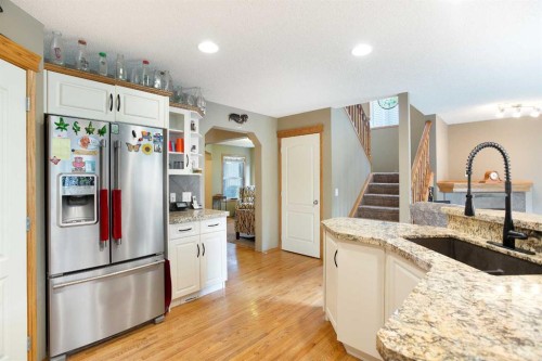 196 Brightondale Close Se, Calgary, AB - Indoor Photo Showing Kitchen With Upgraded Kitchen