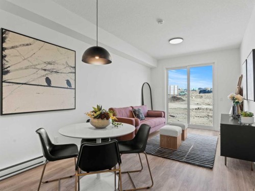 A109-2026 81 Street Sw, Calgary, AB - Indoor Photo Showing Dining Room