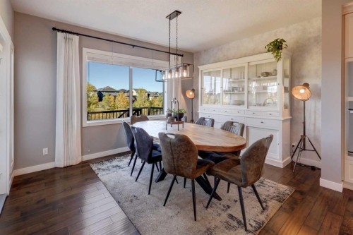 213 Kingsmere Cove Se, Airdrie, AB - Indoor Photo Showing Dining Room
