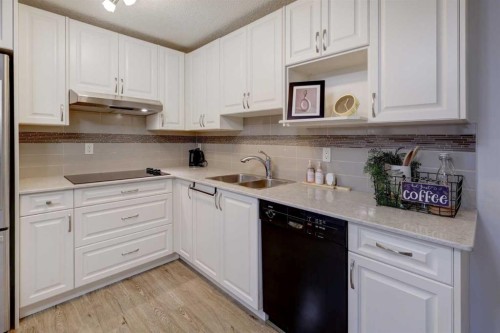 213 Kingsmere Cove Se, Airdrie, AB - Indoor Photo Showing Kitchen With Double Sink