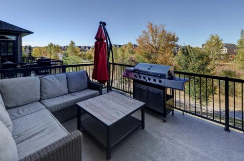 213 Kingsmere Cove Se, Airdrie, AB - Outdoor With Deck Patio Veranda With Exterior