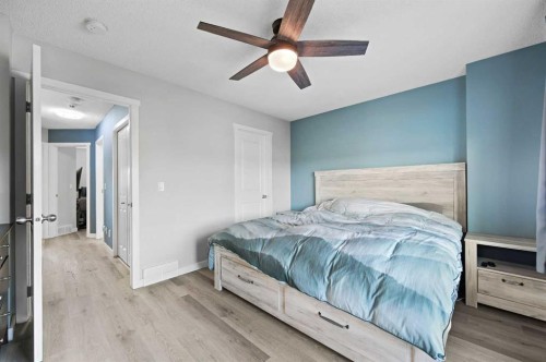 798 Walden Drive Se, Calgary, AB - Indoor Photo Showing Bedroom