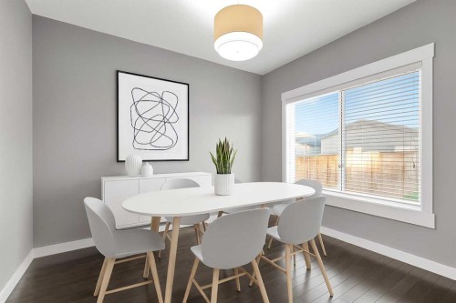 357 Skyview Ranch Road Ne, Calgary, AB - Indoor Photo Showing Dining Room
