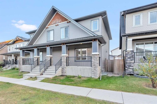 357 Skyview Ranch Road Ne, Calgary, AB - Outdoor With Deck Patio Veranda With Facade