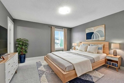 357 Skyview Ranch Road Ne, Calgary, AB - Indoor Photo Showing Bedroom