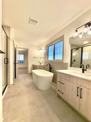 37 North Bridges Landing, Langdon, AB - Indoor Photo Showing Bathroom