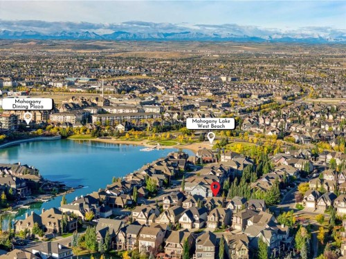 95 Mahogany Manor Se, Calgary, AB - Outdoor With Body Of Water With View