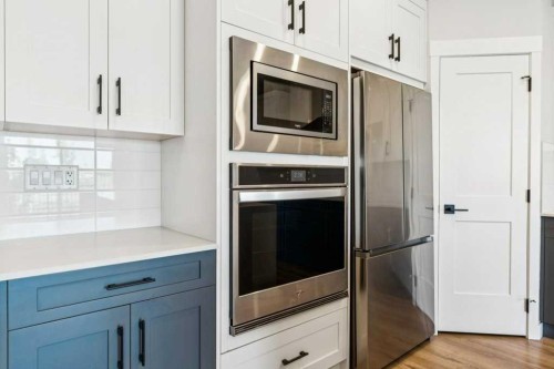 5106-200 Seton Circle Se, Calgary, AB - Indoor Photo Showing Kitchen With Stainless Steel Kitchen