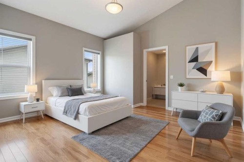 191 West Springs Close Sw, Calgary, AB - Indoor Photo Showing Bedroom