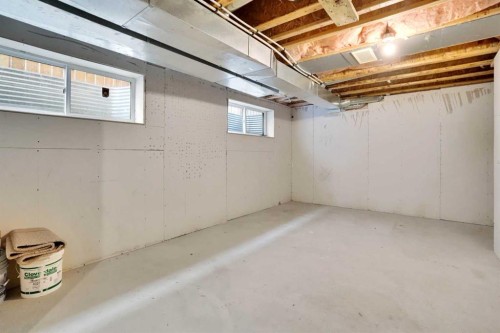 201 Copperstone Terrace Se, Calgary, AB - Indoor Photo Showing Basement