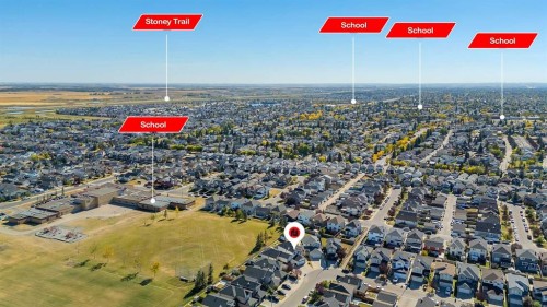 77 Taralea Green Ne, Calgary, AB - Outdoor With View